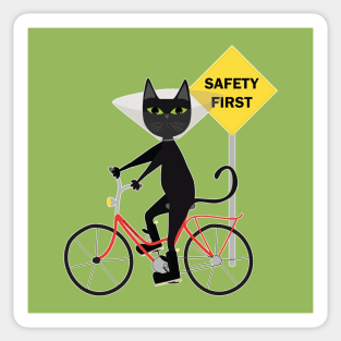 Safety first Sticker